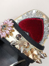 Load image into Gallery viewer, Sweet Heart Rivet Chunky Heel  Vinatge Shoes