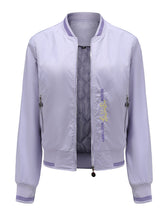 Load image into Gallery viewer, Pilot Style Jacket Street Daily Fall Winter Casual Solid Color Stand Collar Sporty Jacket For Women