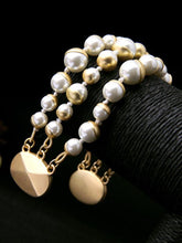 Load image into Gallery viewer, 1950S Pearl Vintage Necklace Bracelet Set