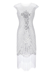 1920S Beaded Flapper Gatsby Dress