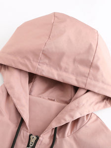 Women's Jacket Street Daily Fall Winter Casual Two tone Stand Collar Jacket