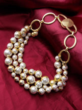 Load image into Gallery viewer, 1950S Pearl Vintage Necklace Bracelet Set