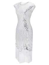 Load image into Gallery viewer, 1920S Beaded Flapper Gatsby Dress