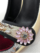 Load image into Gallery viewer, Sweet Heart Rivet Chunky Heel  Vinatge Shoes