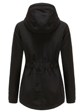 Load image into Gallery viewer, Women&#39;s Parker Coat Daily Going Out Fall Winter Casual Waisted Solid Color Oversized Hoodie Coat