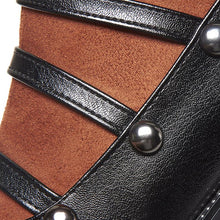 Load image into Gallery viewer, Women&#39;s Boots Platform Round Toe PU Knee High Boots Casual
