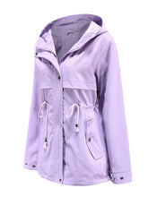 Load image into Gallery viewer, Women&#39;s Jacket Daily Going Out Fall Winter Casual Waisted Solid Color Hoodie Sporty Jacket