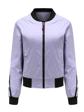 Load image into Gallery viewer, Women&#39;s Pilot Style Jacket Street Daily Fall Winter Casual Solid Color Stand Collar Sporty Jacket