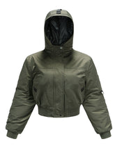 Load image into Gallery viewer, Women&#39;s Jacket Going out Fall Winter Hoodie Short Solid Color Warm Jacket