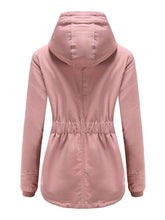 Load image into Gallery viewer, Women&#39;s Parker Coat Daily Going Out Fall Winter Casual Waisted Solid Color Oversized Hoodie Coat