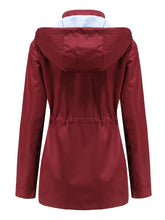 Load image into Gallery viewer, Women&#39;s Jacket Daily Going Out Fall Winter Casual Solid Color Hoodie Sporty Jacket