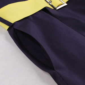 Cotton With Pocket A Line 50S Dress