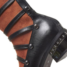 Load image into Gallery viewer, Women&#39;s Boots Platform Round Toe PU Knee High Boots Casual