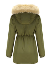 Load image into Gallery viewer, Women&#39;s Coat Daily Lamb wool Fall Winter Regular Midi Length Coat Solid Color Oversized Coat