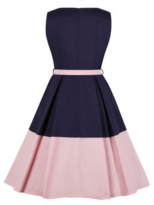 Cotton With Pocket A Line 50S Dress