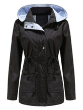 Load image into Gallery viewer, Women&#39;s Jacket Daily Going Out Fall Winter Casual Solid Color Hoodie Sporty Jacket