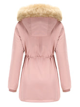 Load image into Gallery viewer, Women&#39;s Coat Daily Lamb wool Fall Winter Regular Midi Length Coat Solid Color Oversized Coat