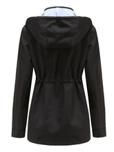 Load image into Gallery viewer, Women&#39;s Jacket Daily Going Out Fall Winter Casual Solid Color Hoodie Sporty Jacket