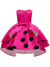 Load image into Gallery viewer, Kids Little Girls&#39; Dress Princess Polka Dots  Birthday Christening Dress