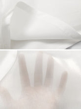 Load image into Gallery viewer, 1960S White Puff Long Sleeve Organza Dress