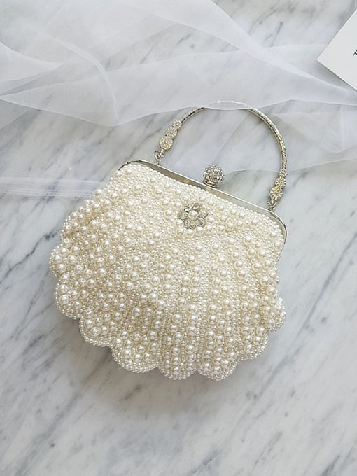1950S Sweet Pearl Vintage Handbag
