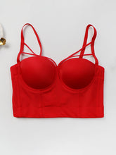 Load image into Gallery viewer, Solid Color Cut Out Corset Camisole Top