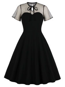 50s semi formal dress Amazon.com: Women Vintage Round Neck Cocktail Swing Dress 50s 60s Button up 1950s Rockabilly Prom Evening Dresses Wedding Party : Clothing, Shoes & Jewelry