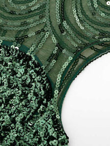 1920S Fringed Sequin Gatsby Flapper Dress