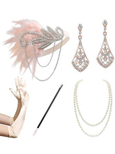 Load image into Gallery viewer, 1920s Flapper Gatsby Costume Accessories Set