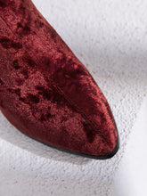 Load image into Gallery viewer, 7CM Luxury Pearls And Diamonds Chunky High Heel Bootie Vintage Shoes