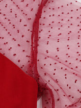 Load image into Gallery viewer, With Pocket Semi-Sheer A Line Black 50S Dress