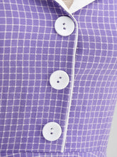 Load image into Gallery viewer, Plaid Vintage Halter Backless 1950S Vintage Dress