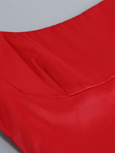 Load image into Gallery viewer, Purple Spaghetti Strap Satin Feather Hem Bodycon Dress Sexy Gown Party Dress