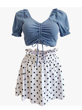 Load image into Gallery viewer, 2PS Blue Fairy Vintage Two Piece Bikinis Swimwear Bathing Suit