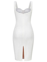 Load image into Gallery viewer, Wine Red Mesh Strap Corset Velvet Bodycon Dress Sexy Gown Party Dress