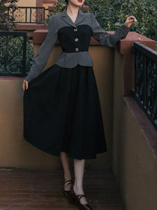 1950S Hepburn Style Outfits Vintage Skirt Suits For Women