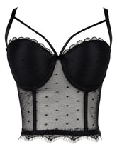 Load image into Gallery viewer, Lace Ballet Corset Vintage Top