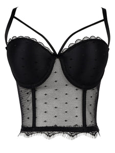 Lace Ballet Corset Vintage Top