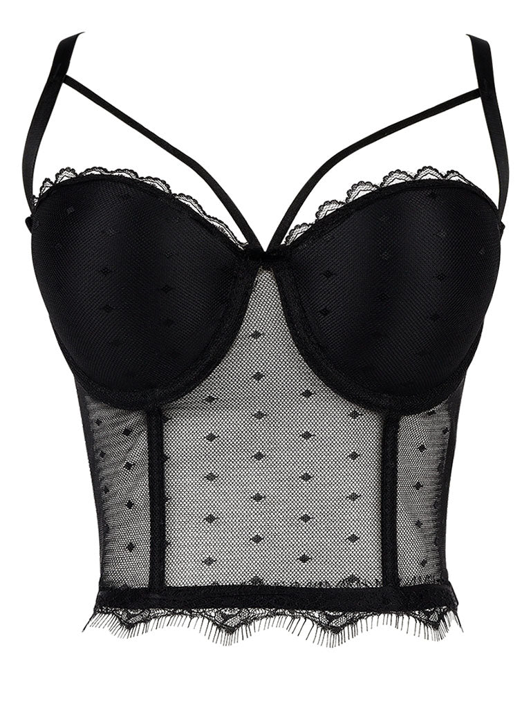 Lace Ballet Corset Vintage Top