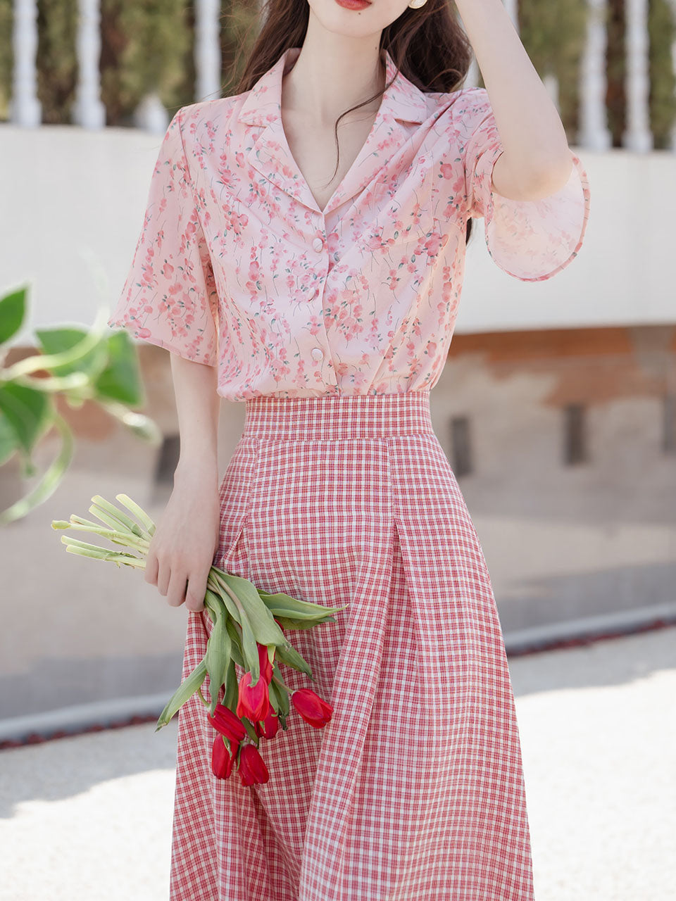 skirt shirt dress Savanna Shirt Dress & Skirt Set - Emika Fashion - Women's Clothes, Dresses, Evening Dresses, Cocktail Dresses, Party Dresses, Pantsuits, Skirts, Shorts, Corsets, Blouses
