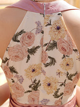 Load image into Gallery viewer, Rose Halter 1950S Vintage Dress Swing Dress