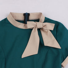 Load image into Gallery viewer, BowKnot Collar Vintage 1950S Dress