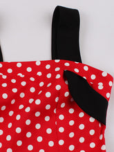 Load image into Gallery viewer, Minnie 1950s Polka Dot Bodycon Dress With Belt