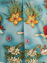 Load image into Gallery viewer, Floral  Queen Collar 1960S Bodycon Dress