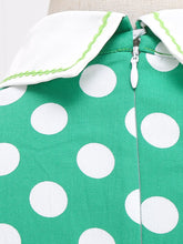 Load image into Gallery viewer, Polka Dots Peter Pan Collar 1950S Dress With Pockets