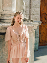 Load image into Gallery viewer, Pink Fariy Ruffles Ballet Vintage One Piece Swimwear