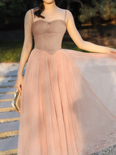 Load image into Gallery viewer, Mustard Green Ballet Lace Strap Vintage Dance Lace Dress