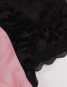 Lace Semi Sheer Cap Sleeve 1950S Vintage Swing Dress