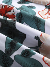 Load image into Gallery viewer, 1960S Floral Print Swing Vintage Dress With Belt