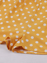 Load image into Gallery viewer, Yellow Polka Dot Sleeveless Vintage Hepburn 1950S Jumpsuit